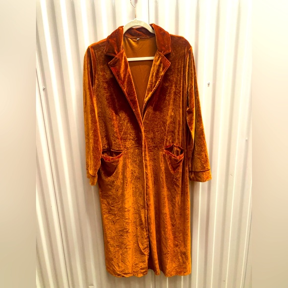Jackets & Blazers - Burnt orange Duster jacket 3XL